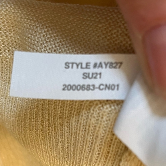 J CREW 100% Linen Knit Loose Fit Crewneck Cream Size S M L XL - Picture 8 of 9